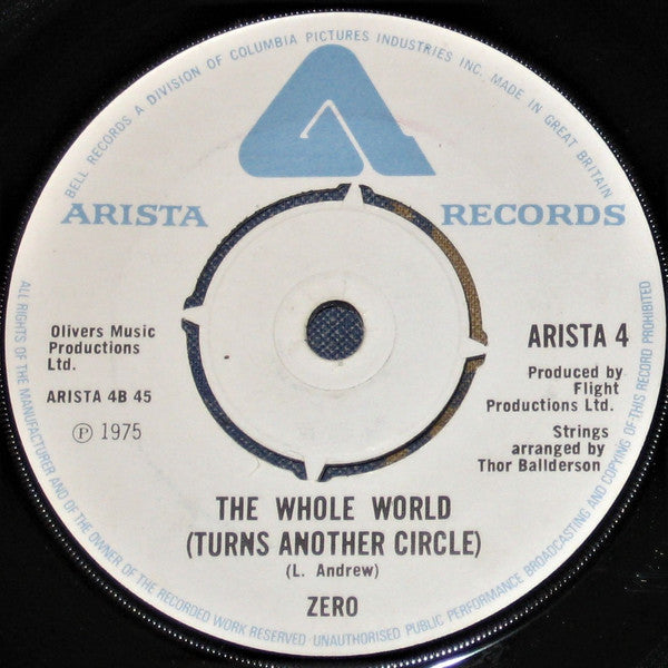 Laurie Andrew & Zero : Moonlight (7", Single)