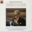 Ludwig van Beethoven, Philharmonia Orchestra, Otto Klemperer : Symphony No. 1 In C Major / Symphony No. 8 In F Major (LP, RE)