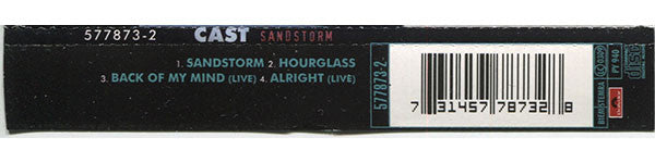 Cast : Sandstorm (CD, Single)