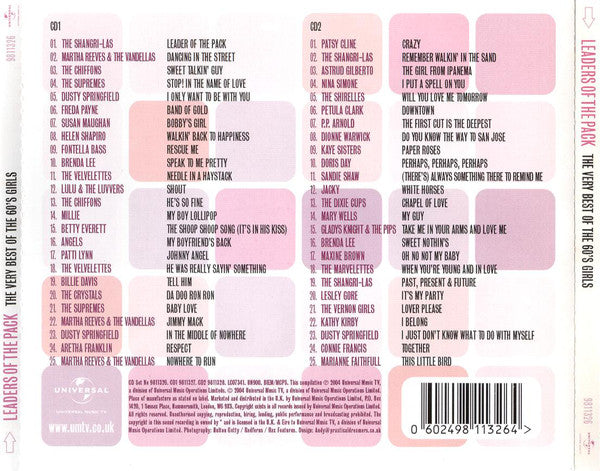 Various : Leaders Of The Pack: The Very Best Of The 60's Girls (2xCD, Comp)