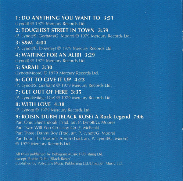 Thin Lizzy : Black Rose (A Rock Legend) (CD, Album, RE, RM)