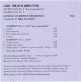 Carl Nielsen, London Symphony Orchestra, Ole Schmidt : Symphonies 4 ("Inextinguishable") & 5 (CD, Comp)