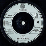 Status Quo : Lies / Don't Drive My Car (7", Single, Fre)