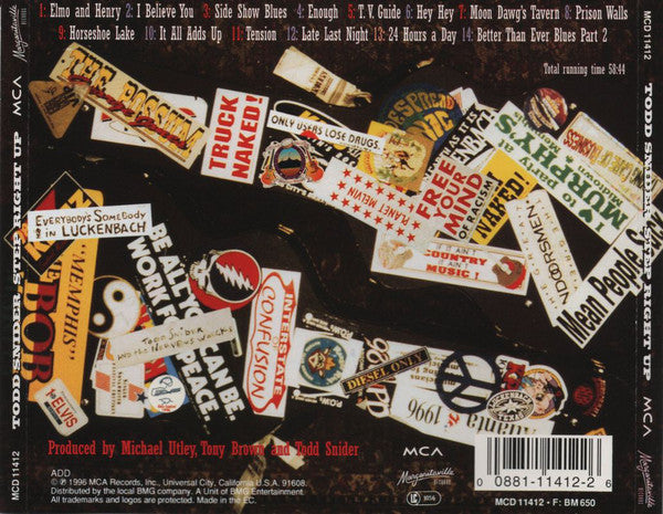 Todd Snider : Step Right Up (CD, Album)
