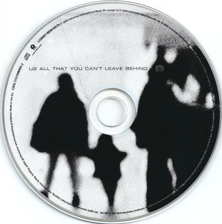 U2 : All That You Can't Leave Behind (CD, Album)
