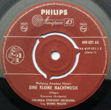Columbia Symphony Orchestra, Bruno Walter / Wolfgang Amadeus Mozart : Eine Kleine Nachtmusik (7", EP, Mono)