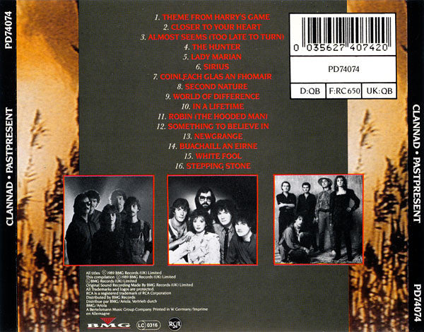 Clannad : Pastpresent (CD, Comp)