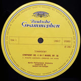 Pyotr Ilyich Tchaikovsky, Berliner Philharmoniker • Herbert von Karajan : Symphony No.4 In F Minor (LP, Album, RE)
