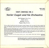 Xavier Cugat And His Orchestra : Cugi's Cocktails No.2 (7", EP, Mono)