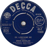 Craig Douglas (2) : Oh, Lonesome Me (7", Single)