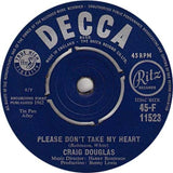 Craig Douglas (2) : Oh, Lonesome Me (7", Single)