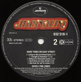 David Lynn Jones : Hard Times On Easy Street (LP, Album)
