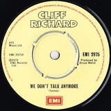 Cliff Richard : We Don't Talk Anymore (7", Single, RE, Kno)