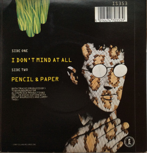 Bourgeois Tagg : I Don't Mind At All (7", Single, Sil)