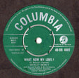 Shirley Bassey With Nelson Riddle And His Orchestra : What Now My Love? (7", Single, Gre)