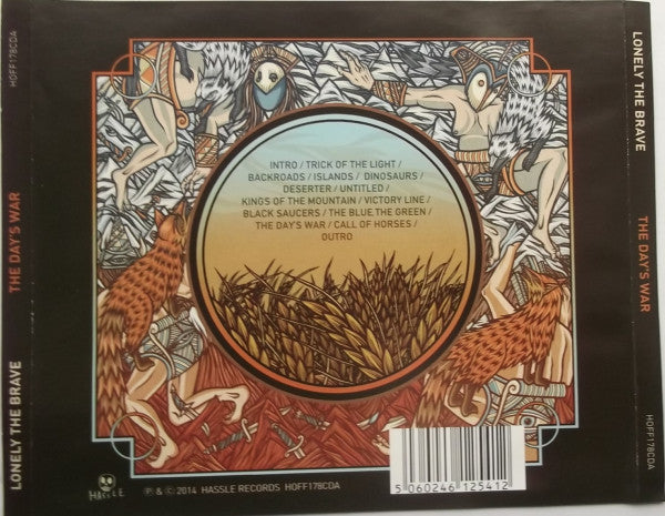 Lonely The Brave : The Day's War (CD, Album)