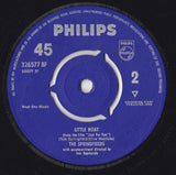 The Springfields : Say I Won't Be There (7", Single, Mono, Pus)