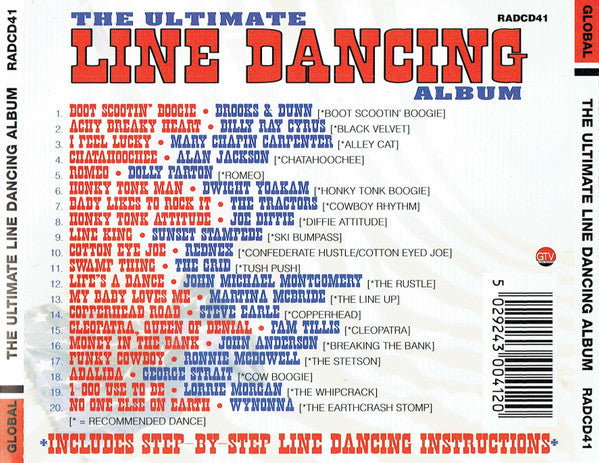Various : The Ultimate Line Dancing Album (CD, Album, Comp)
