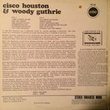 Cisco Houston, Woody Guthrie - Cisco Houston & Woody Guthrie (LP) (Very Good Plus (VG)) - DaddyPop