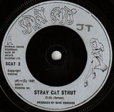 Stray Cats : Stray Cat Strut (7", Single, Sil)