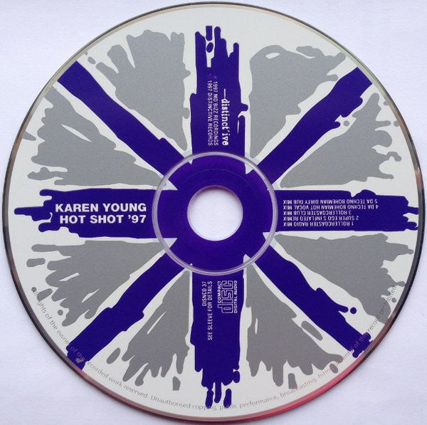 Karen Young : Hot Shot '97 (CD, Single)