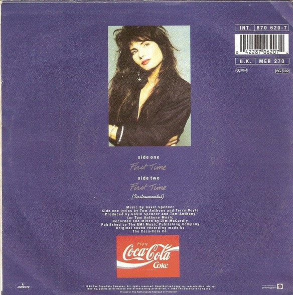 Robin Beck : First Time (7", Inj)