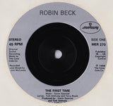 Robin Beck : First Time (7", Inj)