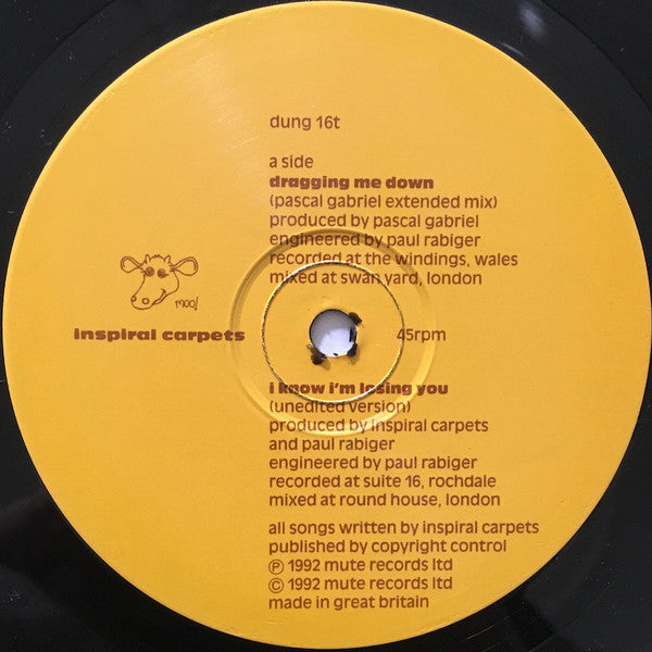 Inspiral Carpets : Dragging Me Down (12", Single)
