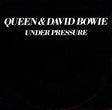 Queen & David Bowie : Under Pressure (7", Single, Bla)