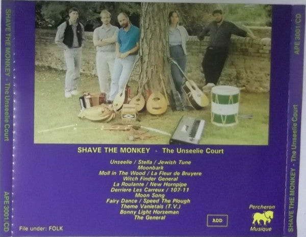Shave The Monkey : The Unseelie Court (CD, Album)
