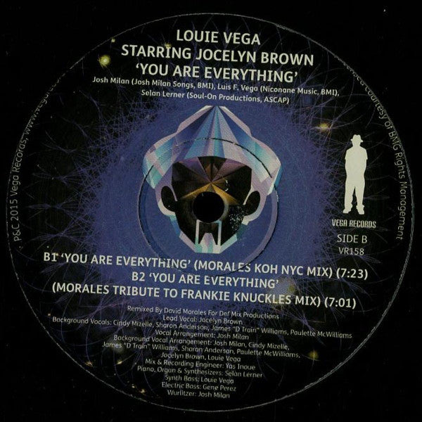Louie Vega Starring Jocelyn Brown : You Are Everything (12")