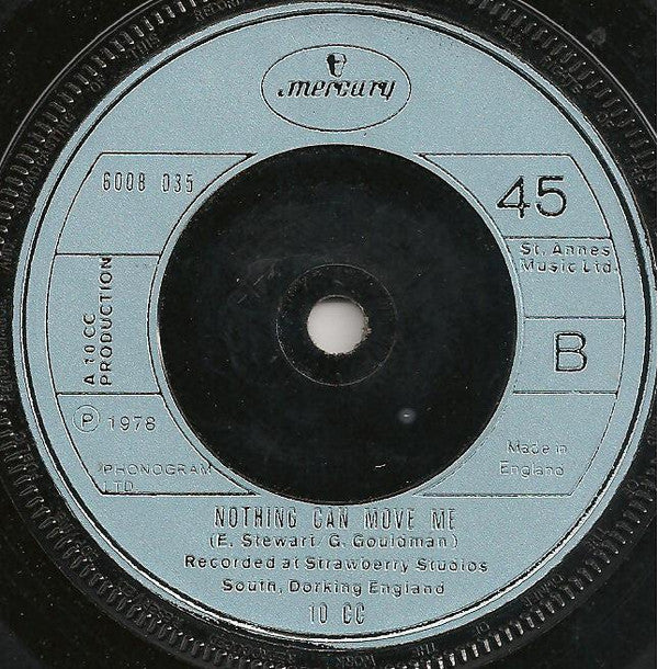 10cc : Dreadlock Holiday (7", Single, Gre)