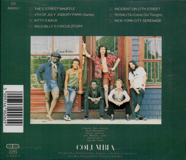 Bruce Springsteen : The Wild, The Innocent & The E Street Shuffle (CD, Album, RE)