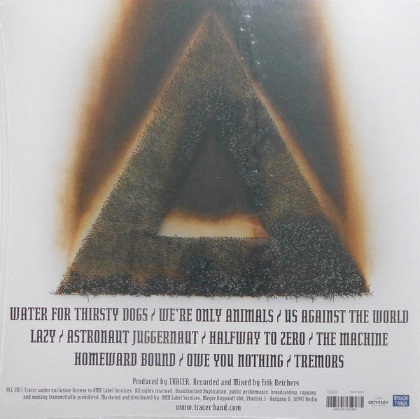 Tracer (6) : Water For Thirsty Dogs (LP, Album, Yel)