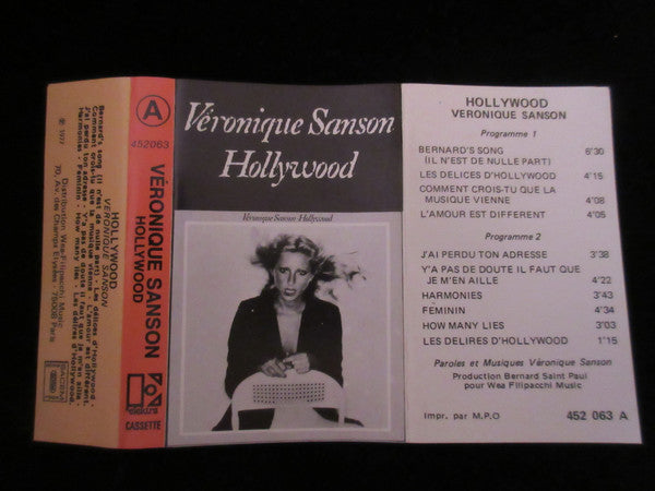 Vronique Sanson - Hollywood (Cassette) (Very Good Plus (VG)) - DaddyPop