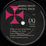 Simple Minds : Glittering Prize (7", Single)