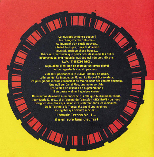 Various : Formule Techno Vol. 1 (2xCD, Comp)