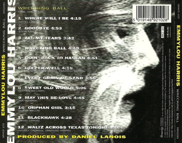 Emmylou Harris : Wrecking Ball (HDCD, Album)