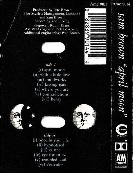 Sam Brown : April Moon (Cass, Album)