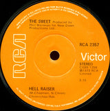 The Sweet : Hell Raiser (7", Single, Sol)