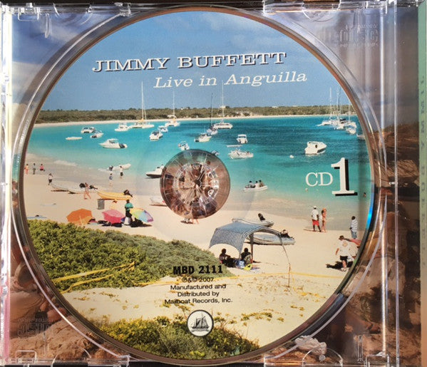 Jimmy Buffett - Live In Anguilla (2xCD) (Very Good Plus (VG)) - DaddyPop