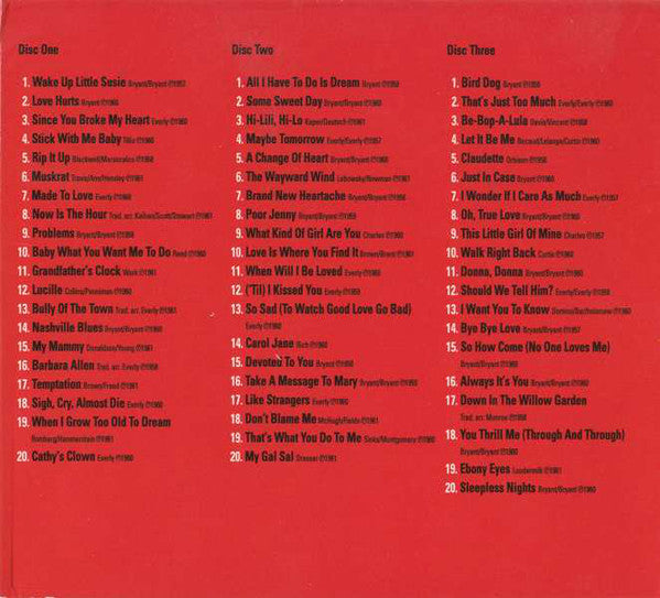 Everly Brothers : The Absolutely Essential 3 CD Collection (3xCD, Comp, RM)