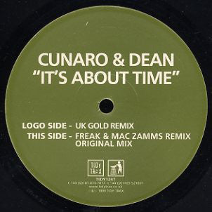Cunaro & Dean : It's About Time (12")