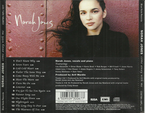 Norah Jones : Come Away With Me (CD, Album)