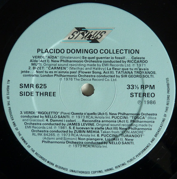 Placido Domingo : Placido Domingo Collection (2xLP, Comp, Gat)