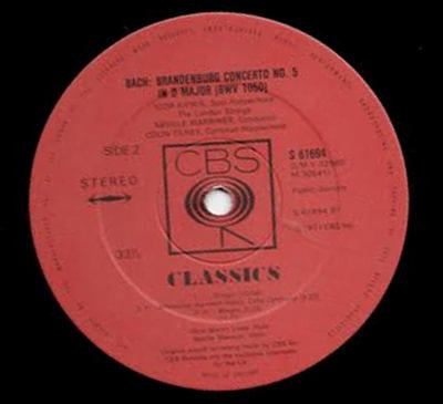 Joseph Haydn, Johann Sebastian Bach, The London Strings, Sir Neville Marriner : Concerto In D Major, Op. 21 / Brandenburg Concerto No. 5, BWV.1050 (LP)