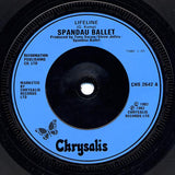 Spandau Ballet : Lifeline (7", Blu)
