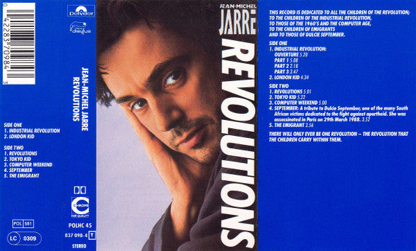 Jean-Michel Jarre : Revolutions (Cass, Album)