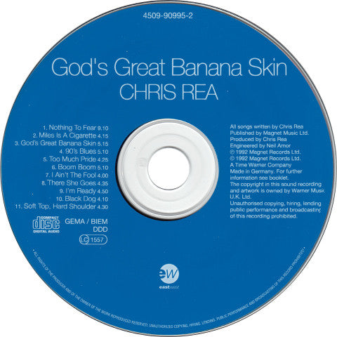 Chris Rea : God's Great Banana Skin (CD, Album)