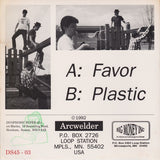 Arcwelder : Favor B/W Plastic (7")